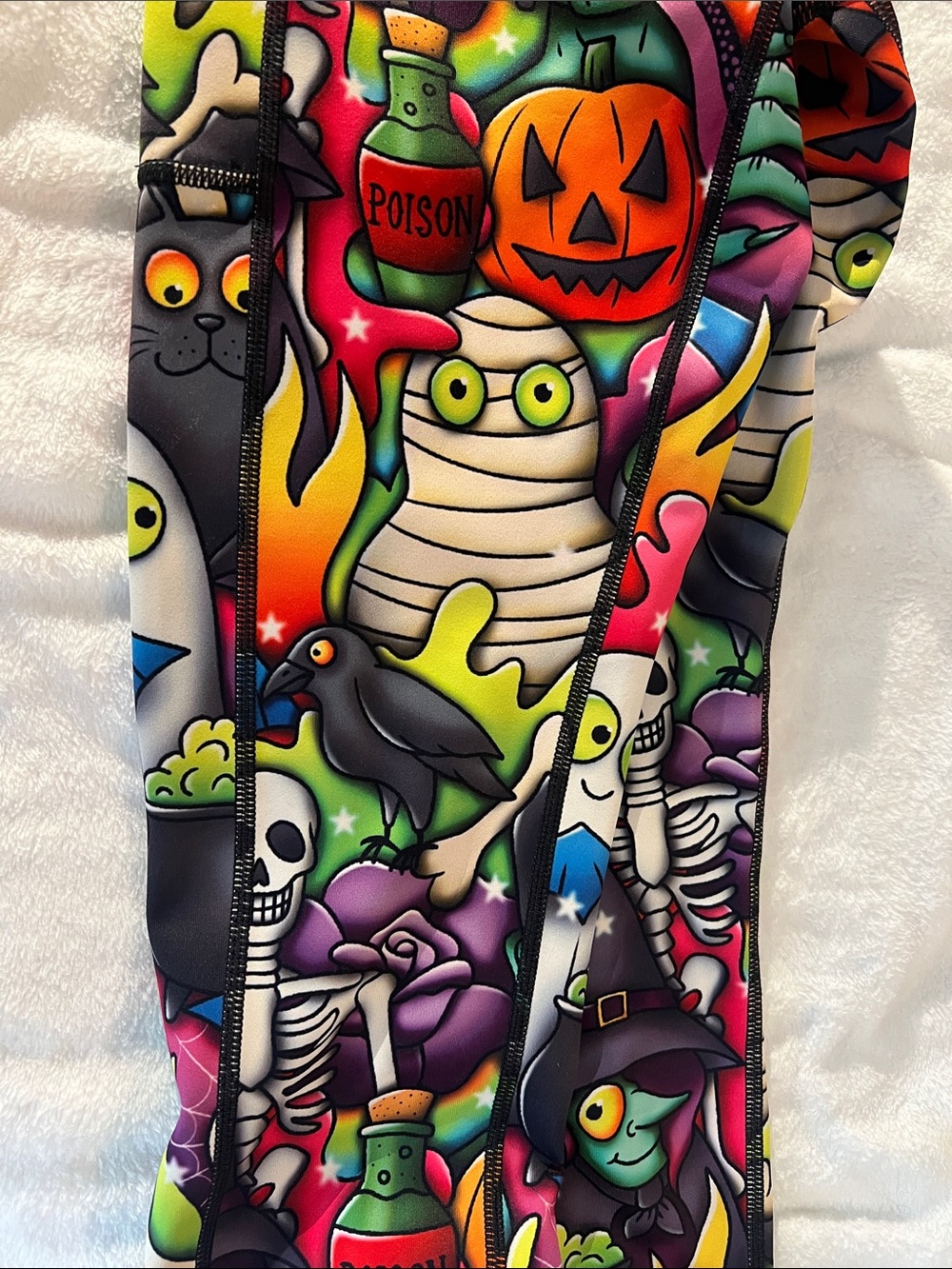Constantly Varied Gear Halloween Monster Leggings - Multi-Color - Picture 10 of 10